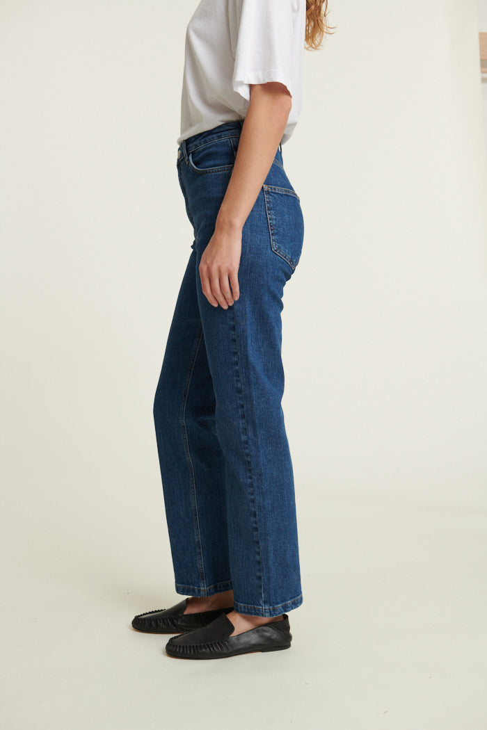 Basic Apparel Ellen Mid Blue Jeans Jeans 103 Mid Blue